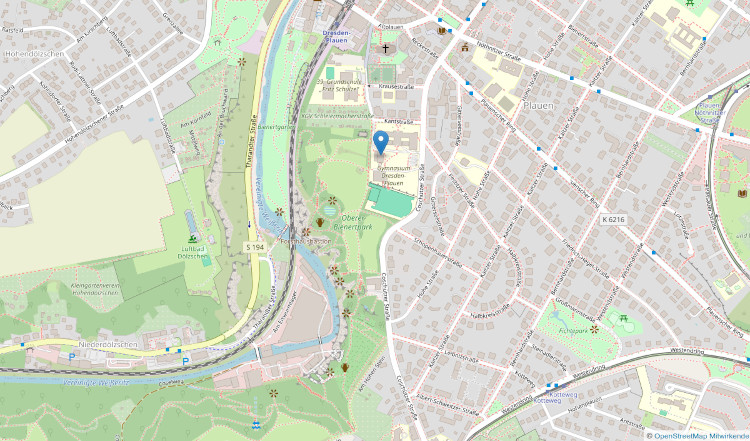 Trainingsort Dresden Plauen